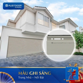 Cửa Cuốn Màu Ghi Sáng