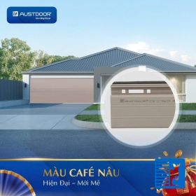 Cửa Cuốn Màu Cafe Nâu