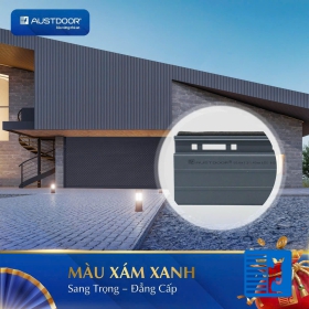 Cửa Cuốn Màu Xám Xanh
